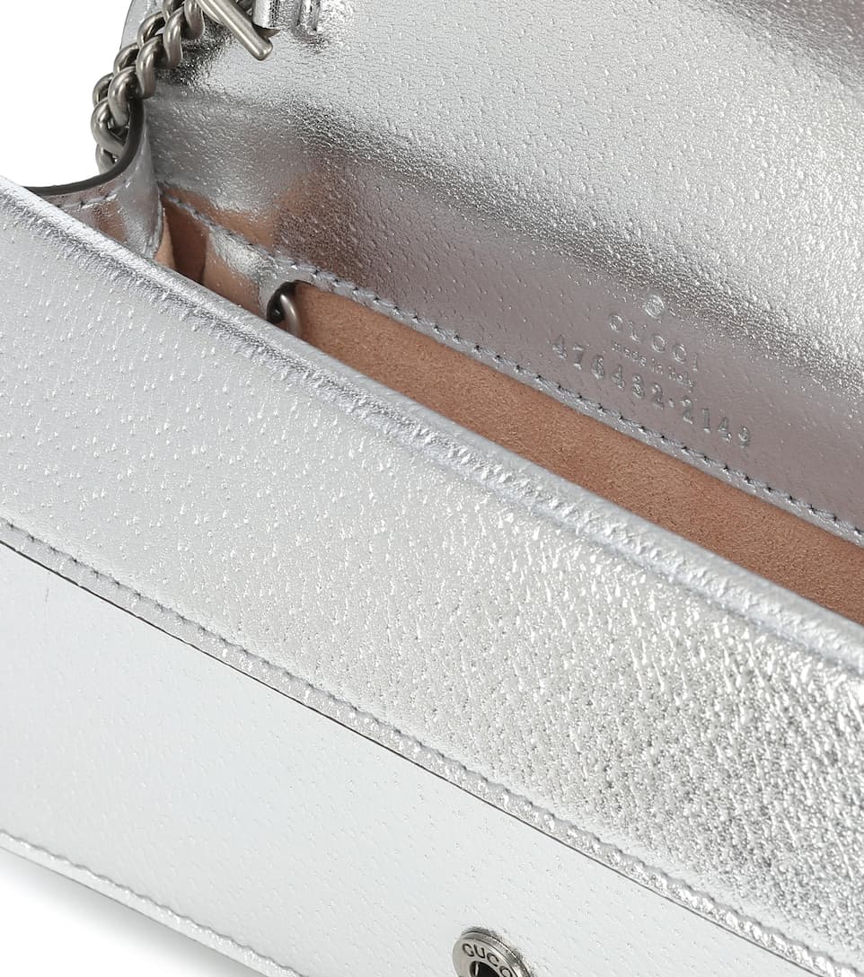 Gucci Dionysus Super Mini Silver Bag Gucci