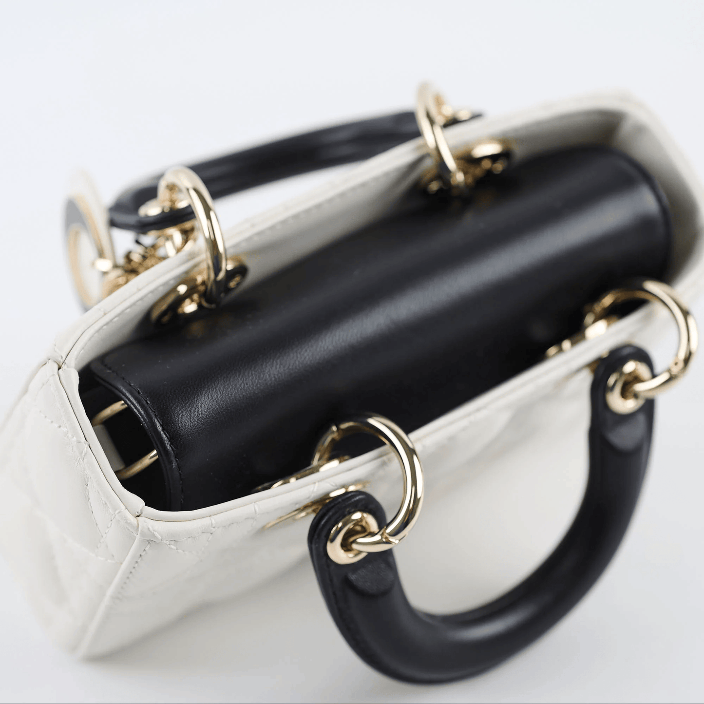 Women DIOR D-Joy Micro Bag Cannage