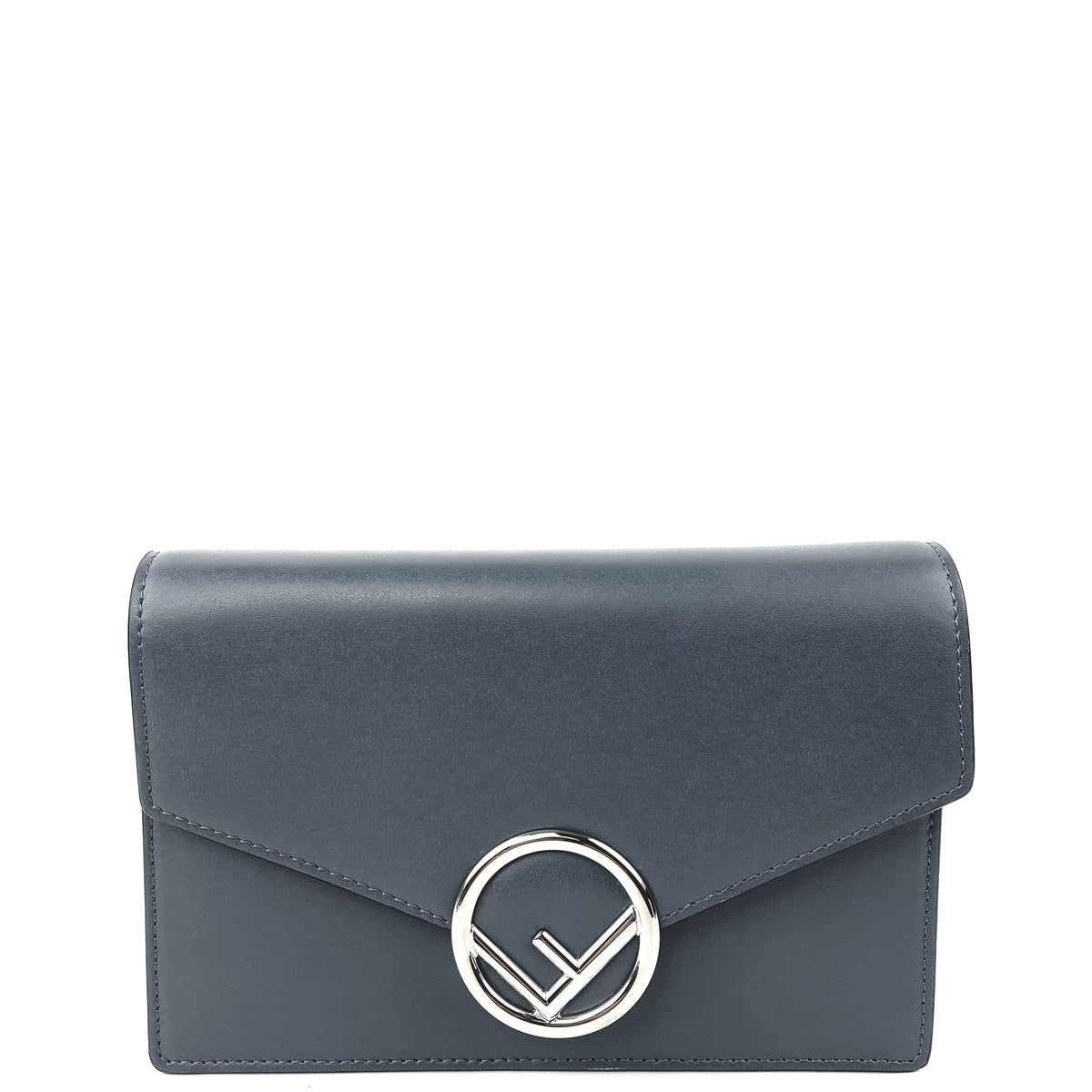 FENDI F Logo Wallet On Chain Fendi