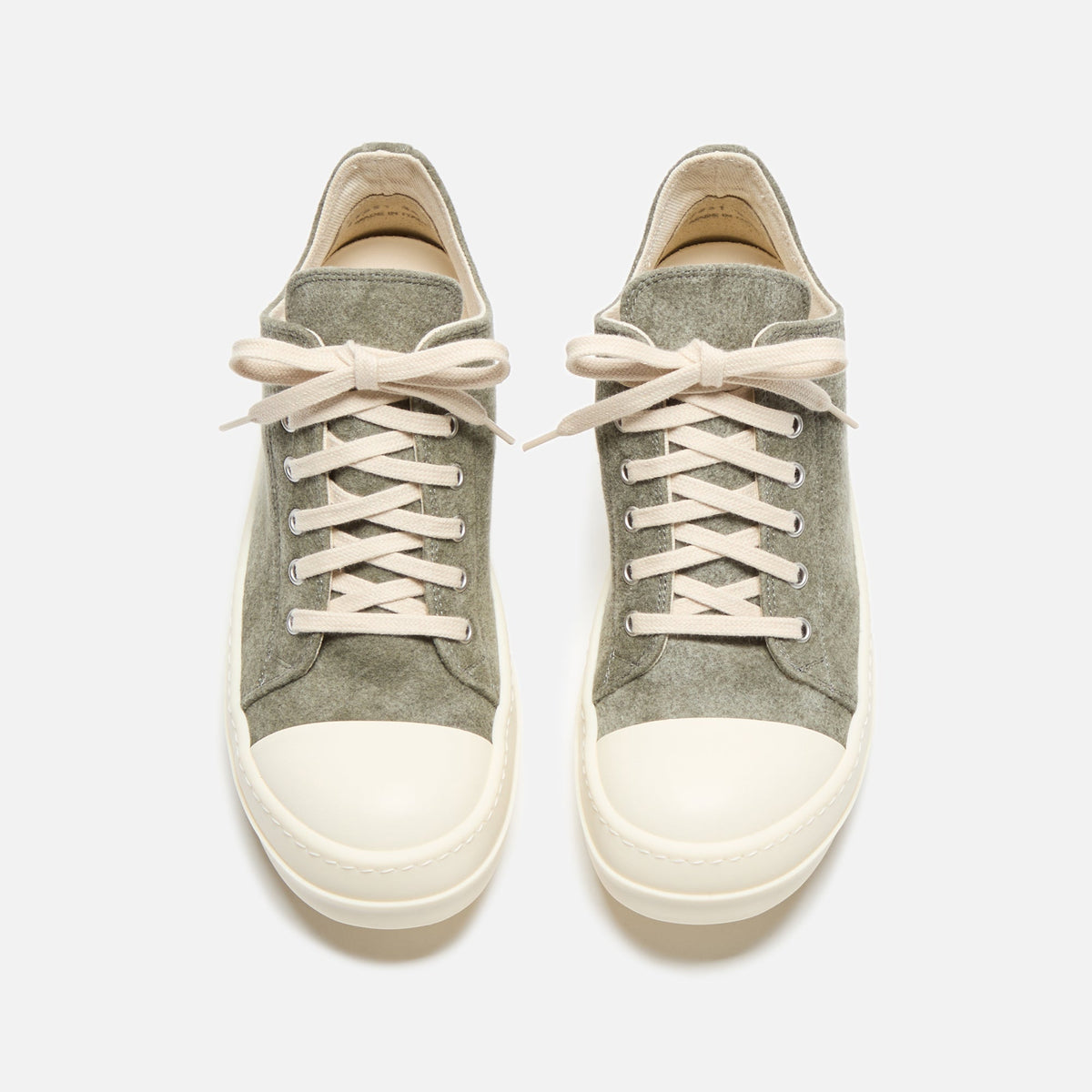 Rick Owens DRKSHDW Sneakers Low - Sage / Milk Rick Owens