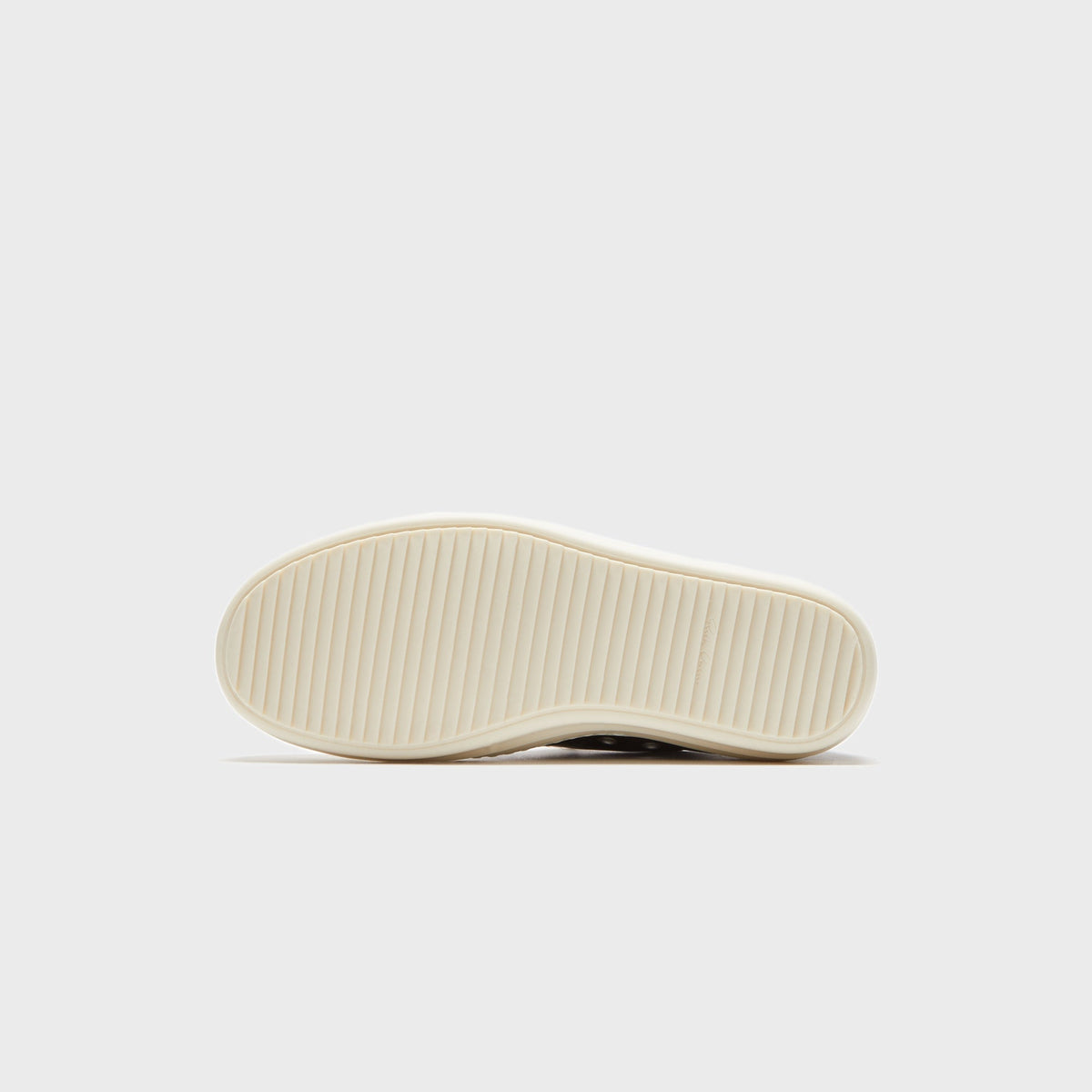 Rick Owens Scarpe Pelle Low Sneakers - Black / Milk / Milk Rick Owens