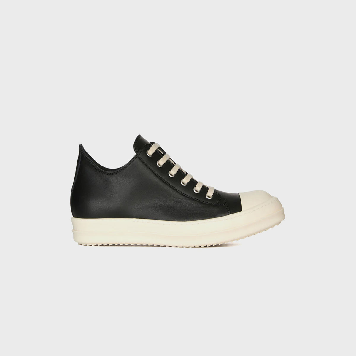 Rick Owens Low Sneaks - Grease / Milk Rick Owens
