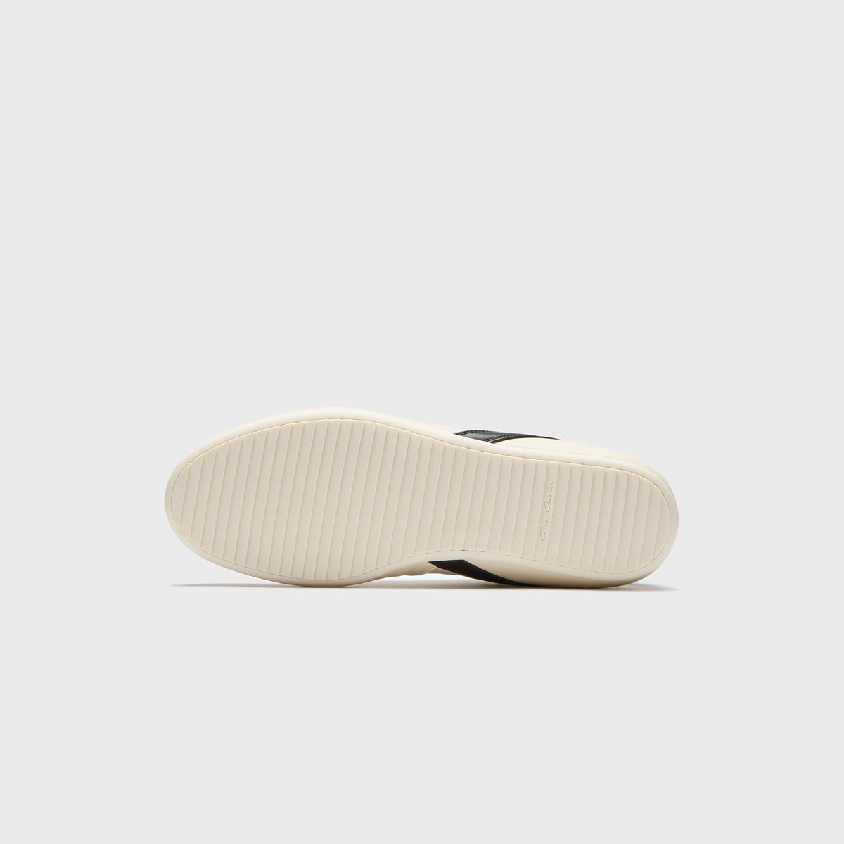 Rick Owens Concordians Minimal Sneaks - Milk / Black / Milk Rick Owens