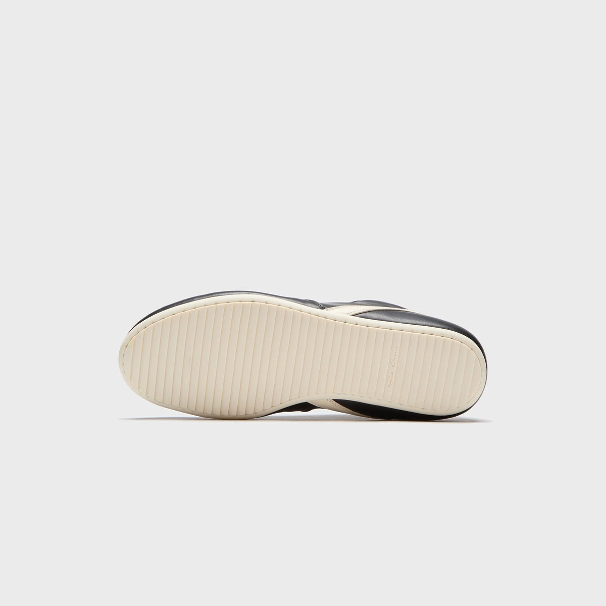 Rick Owens Concordians Minimal Sneaks - Black / Milk / Milk Rick Owens
