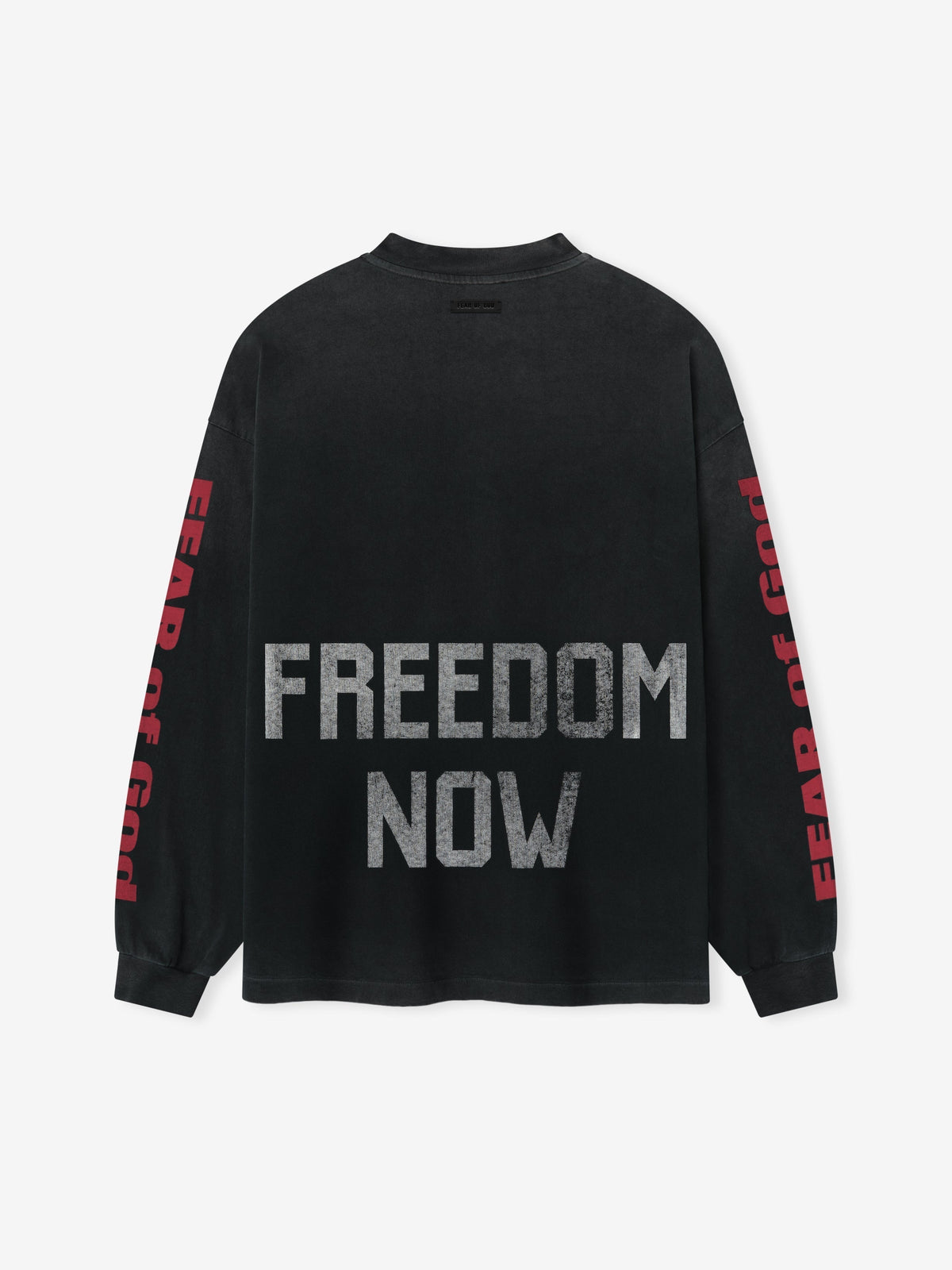 Fear of God Freedom Relaxed Long Sleeve Tee Vintage Black Fear of God