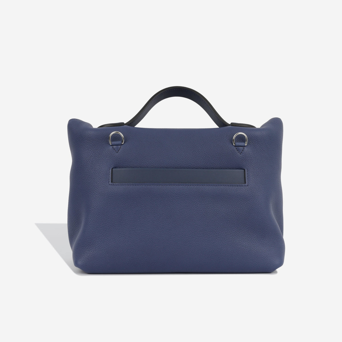 Hermès 24/24 29 Bag in Bleu Marine Togo Leather with Palladium Hardware BagAg