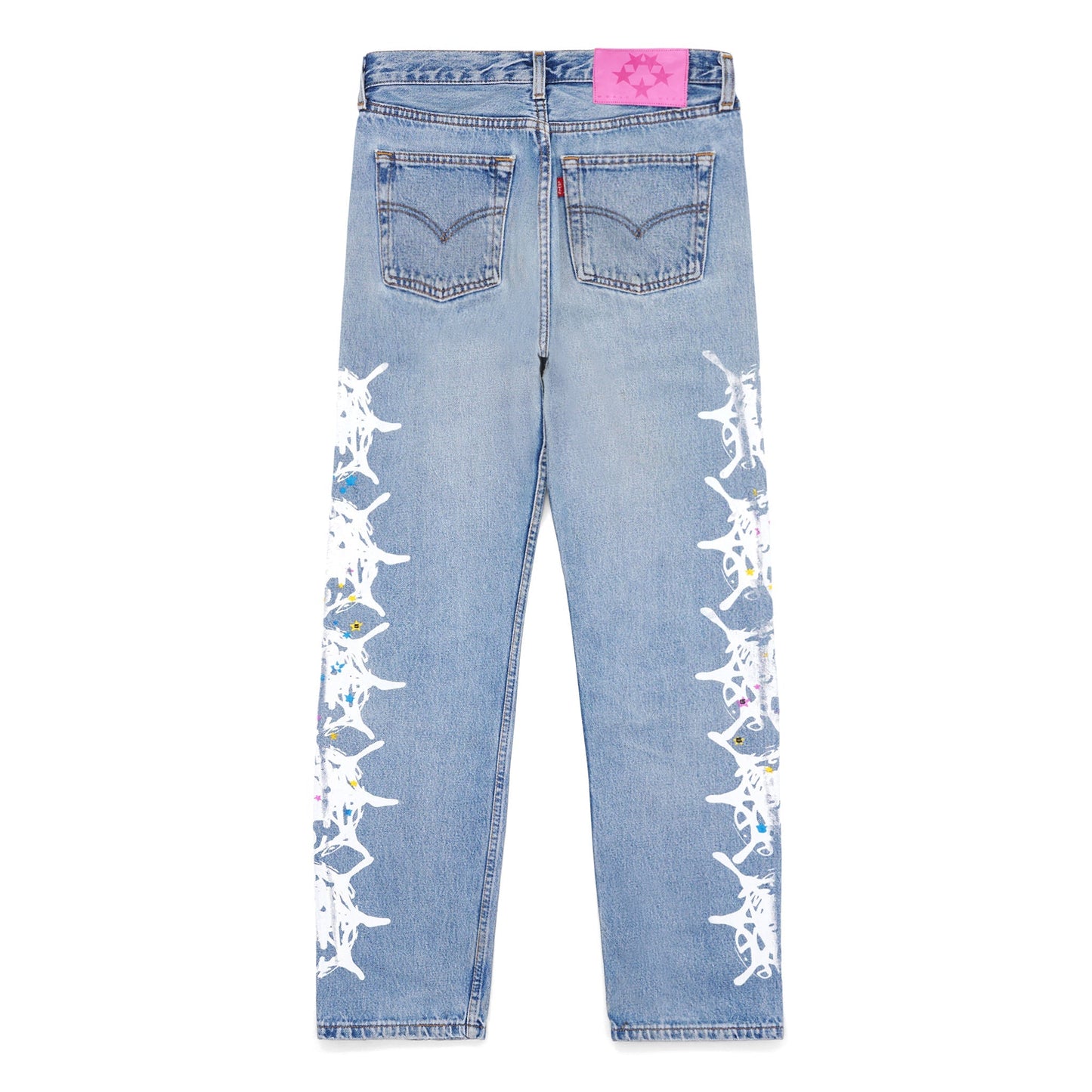 Sp5der Vintage Web Denim