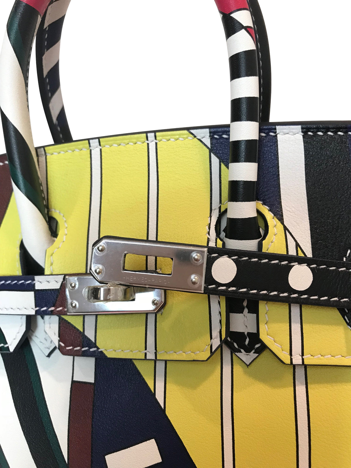 Hermès Birkin Limited Edition Nigel Peake 25cm Bag Crowned Bag