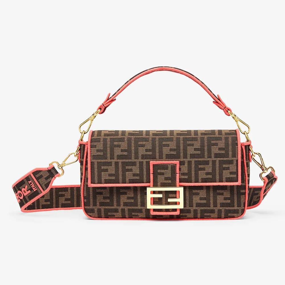 BAGUETTE Fendi Roma/Amor Fabric Bag Fendi