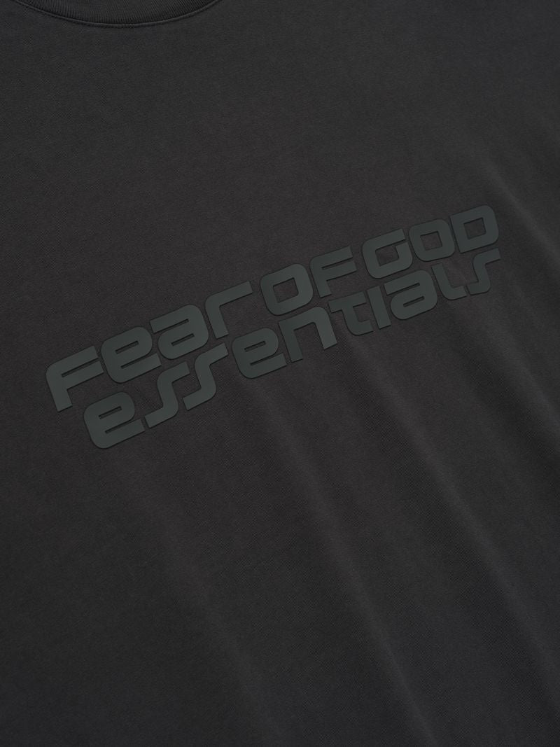 Fear of God Essentials 90s Oversized Long Sleeve Logo Tee BagAg