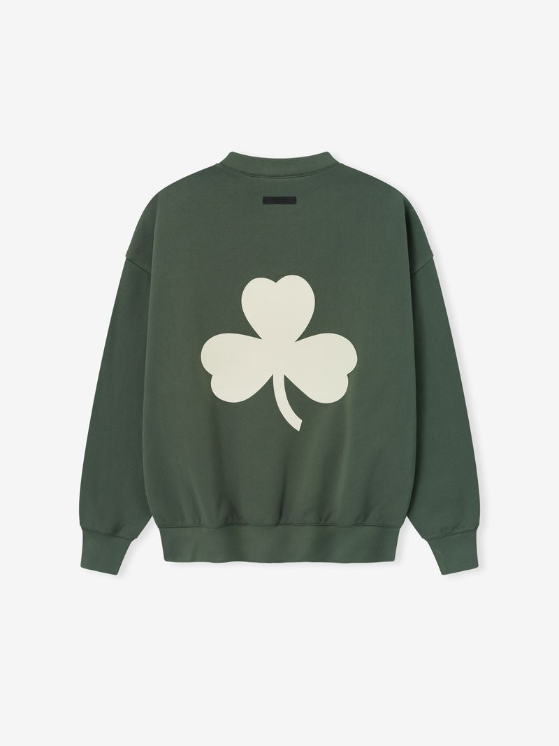 Fear of God Essentials x Boston Celtics Sport Crewneck Sweatshirt Green BagAg