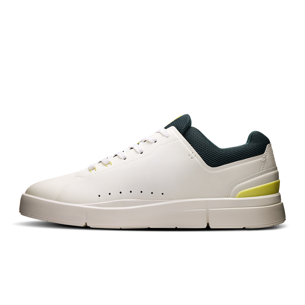On Running Men's The Roger Advantage Shoes - Ivory / Evergreen On Running