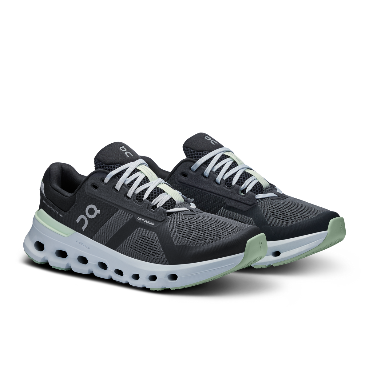 On Running Women's Cloudrunner 2 Shoes - Shadow / Lima On Running