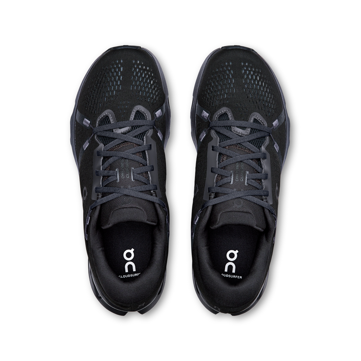 On Running Men's Cloudsurfer 2 Shoes - Black / Black On Running