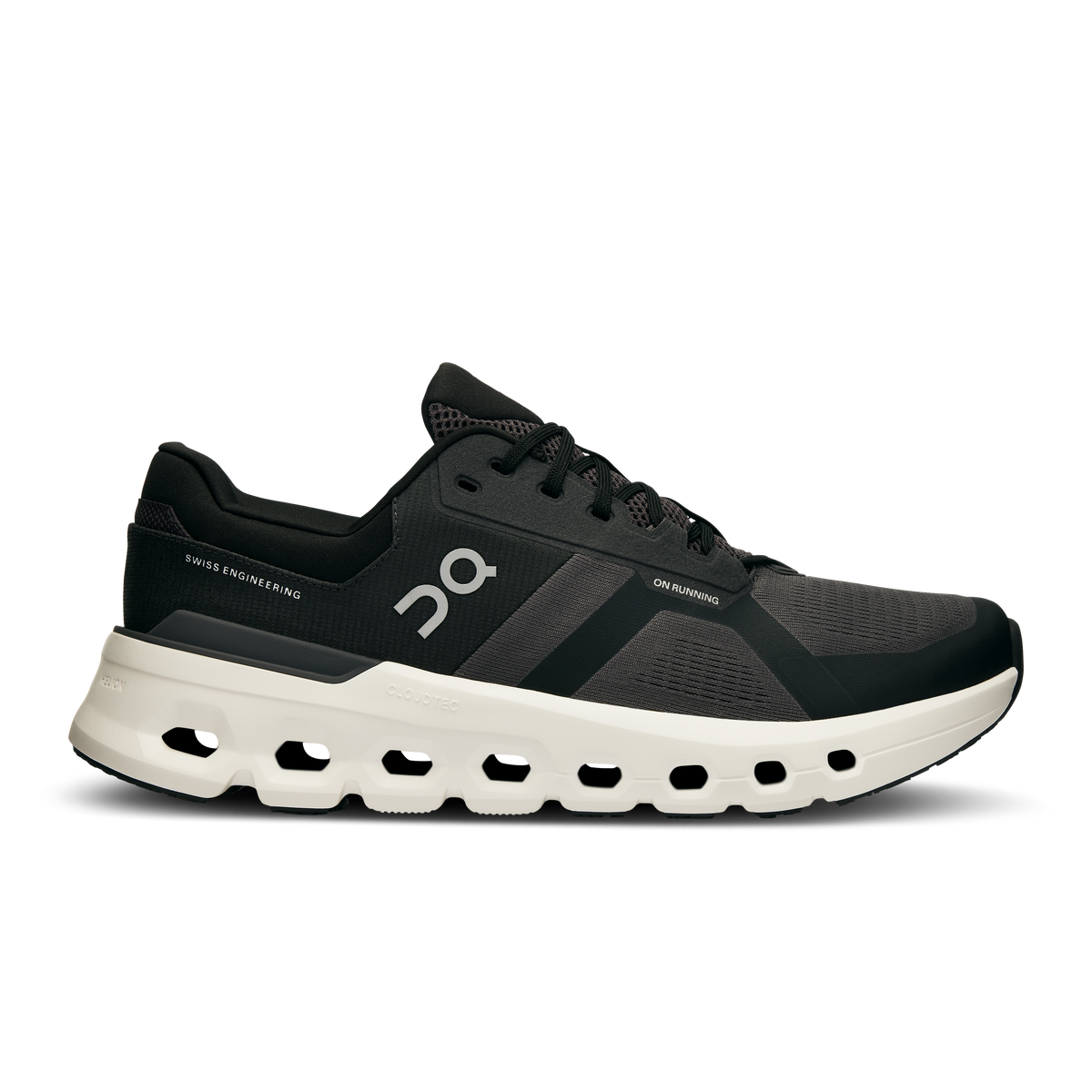 On Running Men's Cloudrunner 2 Wide Shoes - Eclipse / Black On Running
