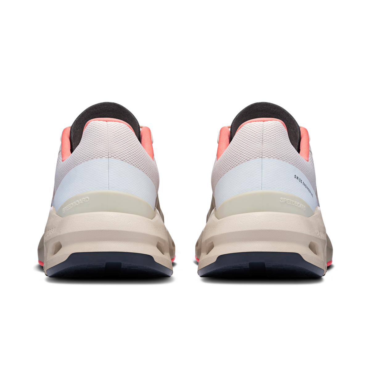 On Running Women's Cloudpulse Shoes - Cream / Salmon On Running