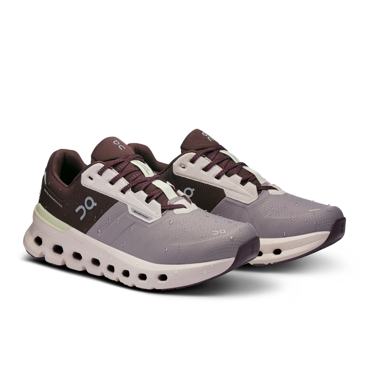 On Running Women's Cloudrunner 2 Waterproof Shoes - Zinc / Seedling On Running