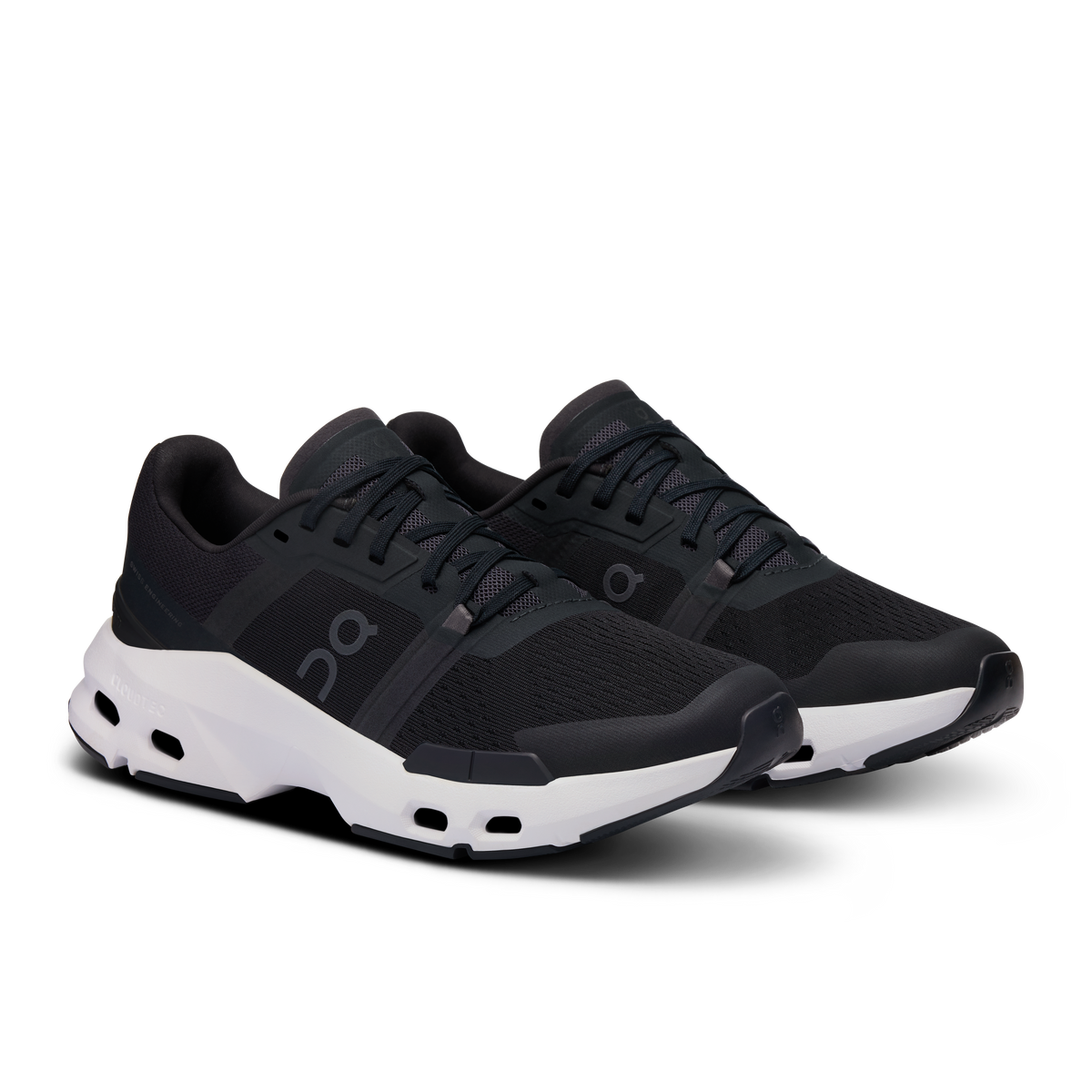 On Running Women's Cloudpulse Shoes - Black / White On Running