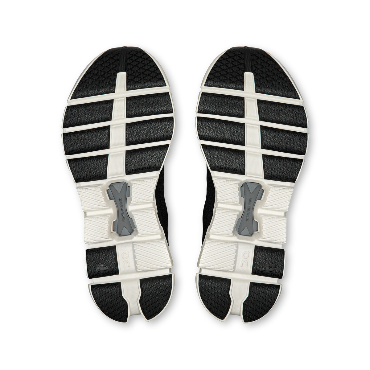 On Running Women's Cloud X 4 Ad Shoes - Black / Asphalt On Running