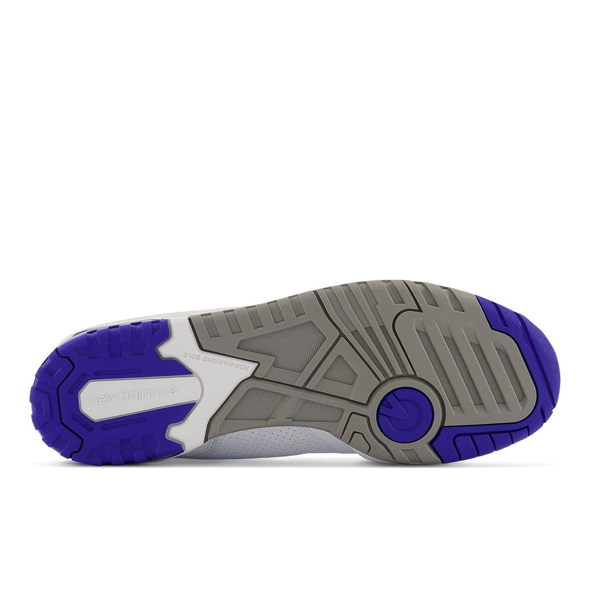 New Balance Men's 550 Lakers Shoes - White / Purple / Gold New Balance