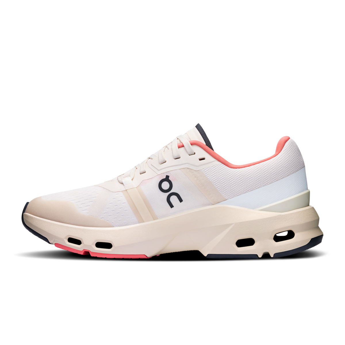 On Running Women's Cloudpulse Shoes - Cream / Salmon On Running