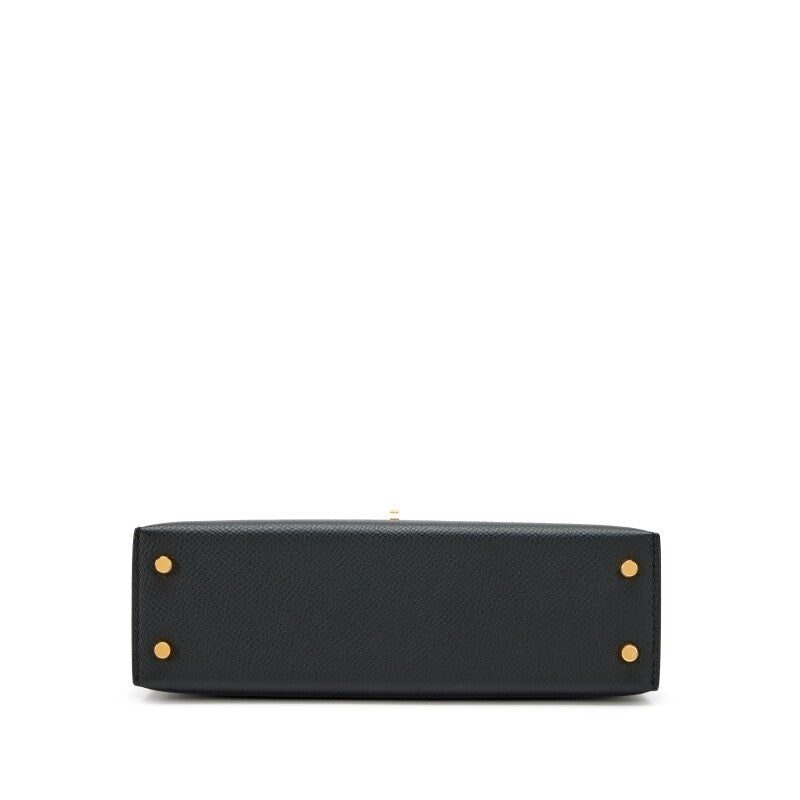 Black Epsom Mini Kelly 20 II Gold Hardware, 2024 - Crowned Bag