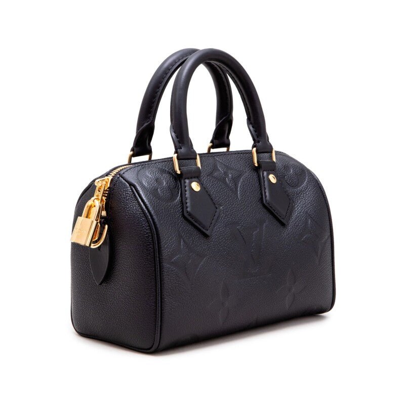 Black Giant Monogram Empreinte Speedy Bandoulière 20 Gold Hardware, 2021 - Crowned Bag