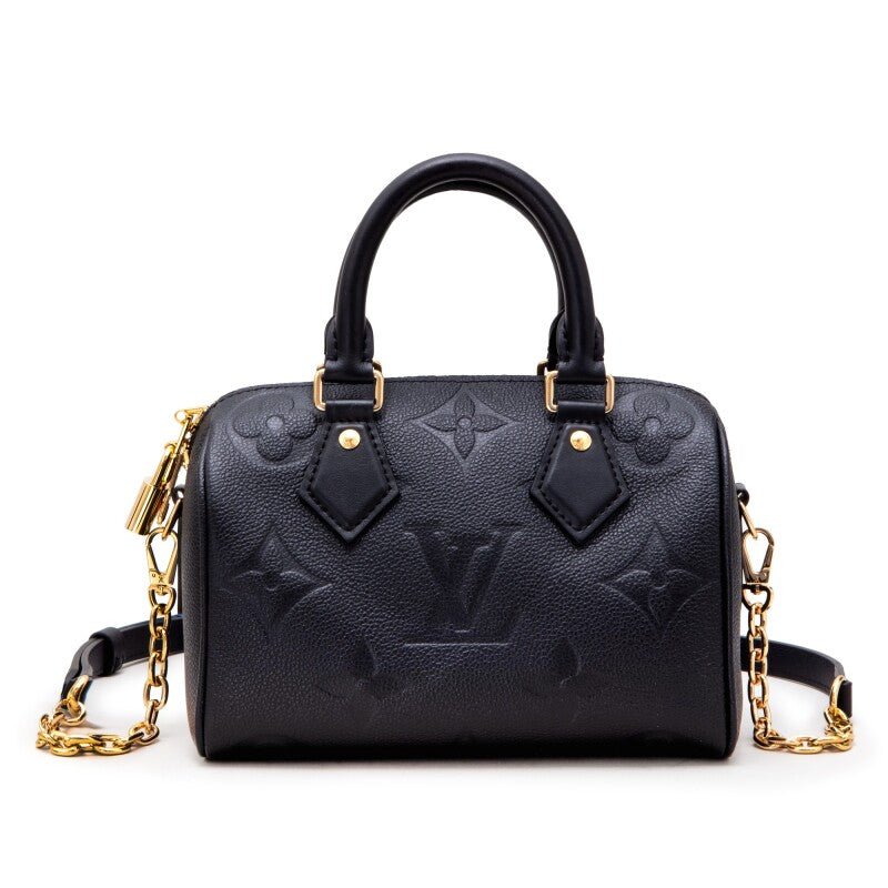 Black Giant Monogram Empreinte Speedy Bandoulière 20 Gold Hardware, 2021 - Crowned Bag