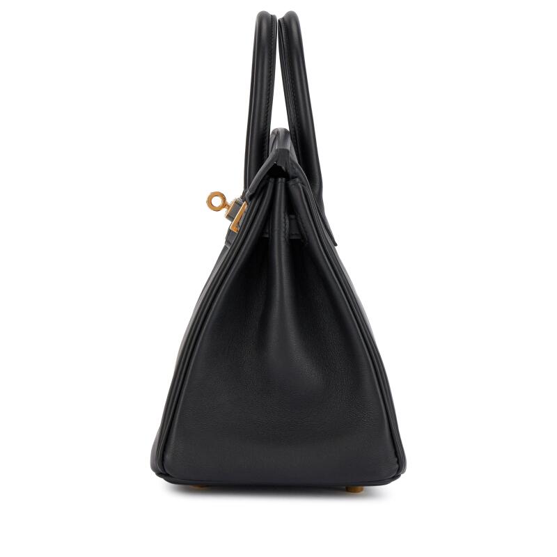 Black Swift Birkin 25 Gold Hardware, 2021 - Crowned Bag