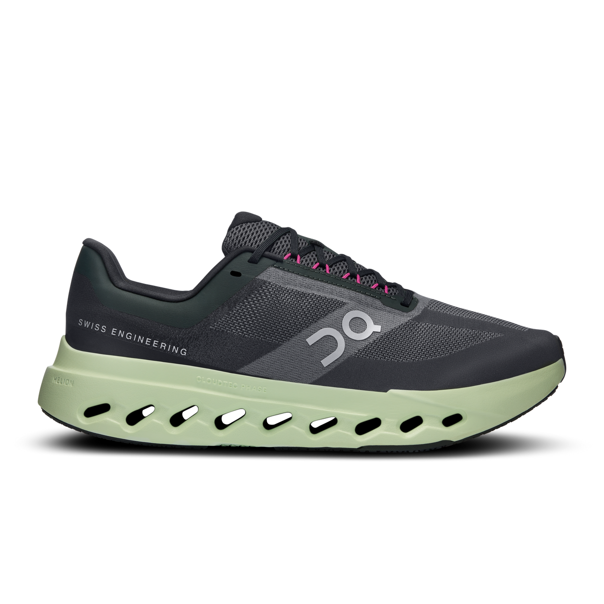 On Running Men's Cloudsurfer Next Shoes - Black / Lima On Running