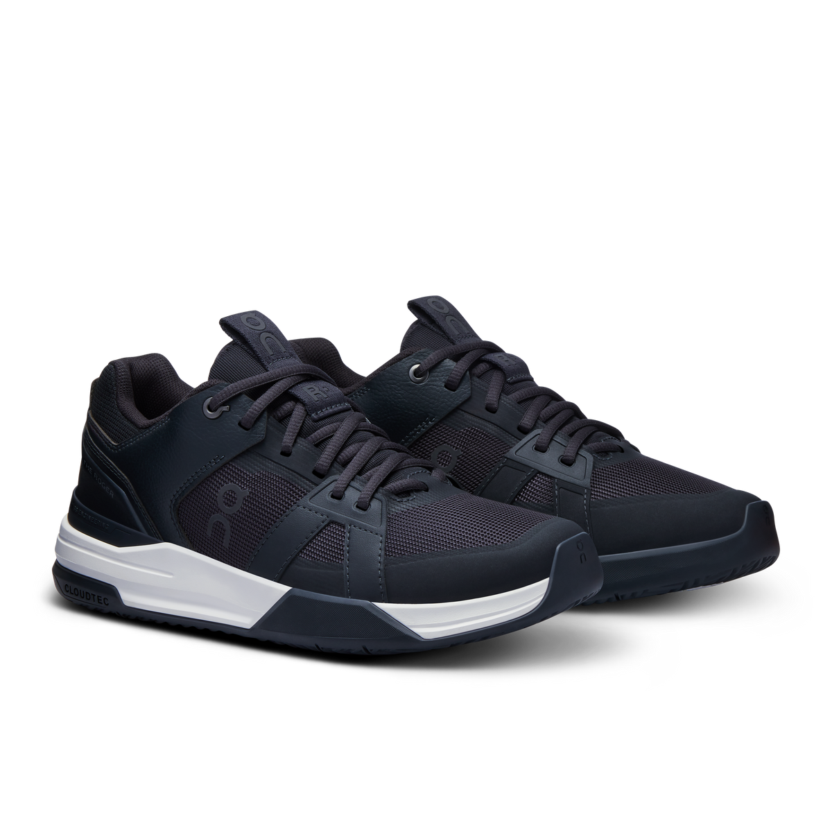 On Running Women's The Roger Clubhouse Pro Shoes - Black / White On Running