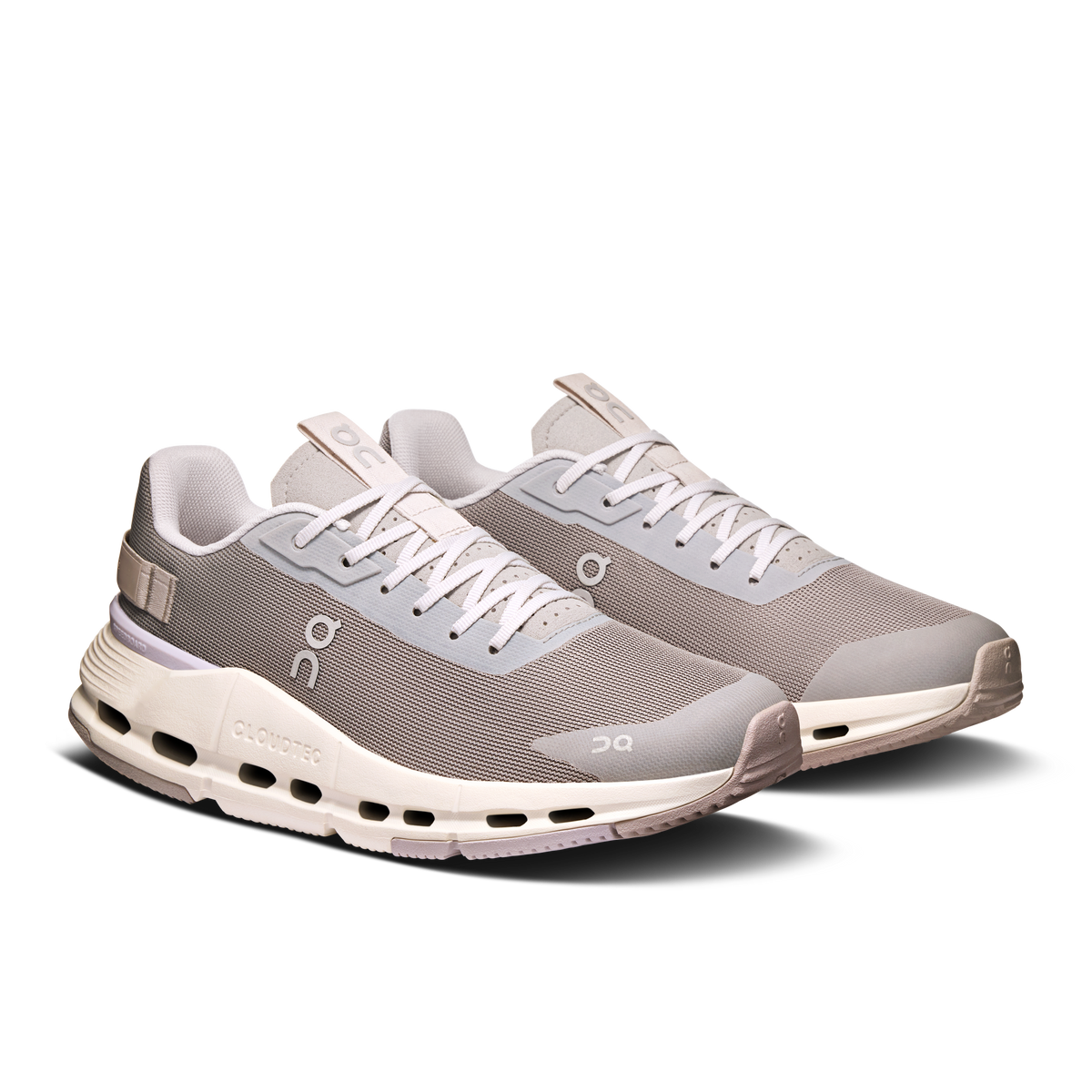 On Running Women's Cloudnova Form 2 Shoes - Fog / Lavender On Running