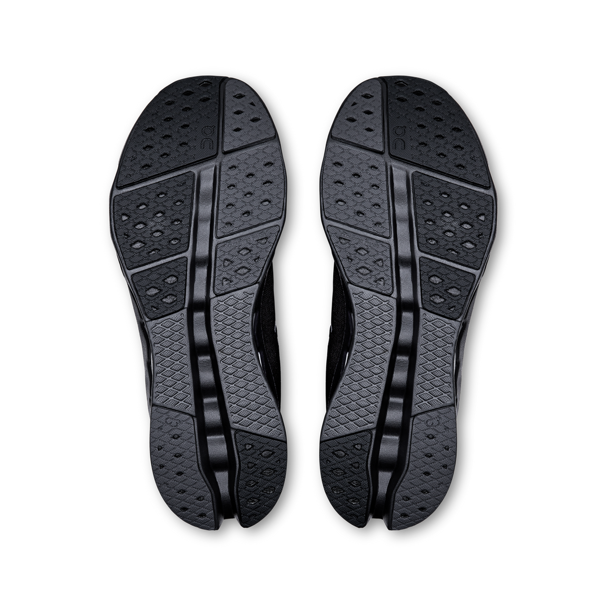 On Running Men's Cloudsurfer 2 Shoes - Black / Black On Running