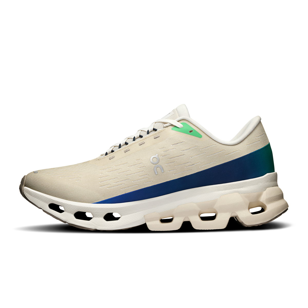 On Running Women's Cloudspark Shoes - Cream / Honeydew On Running