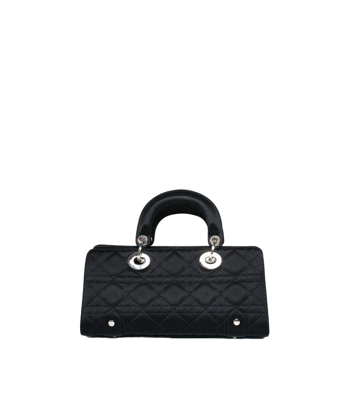 Christian Dior Black Cannage Top Handle Bag GHW  AGL1036 Dior