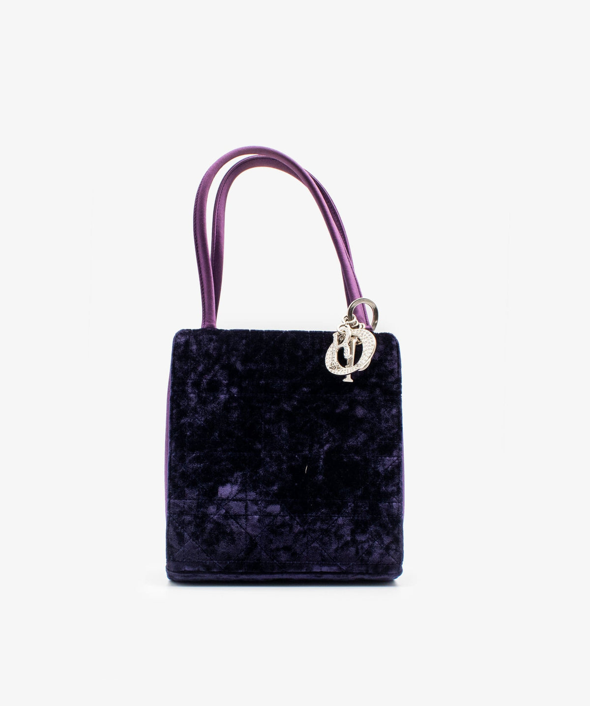 Christian Dior Cannage Velvet Handbag Dior
