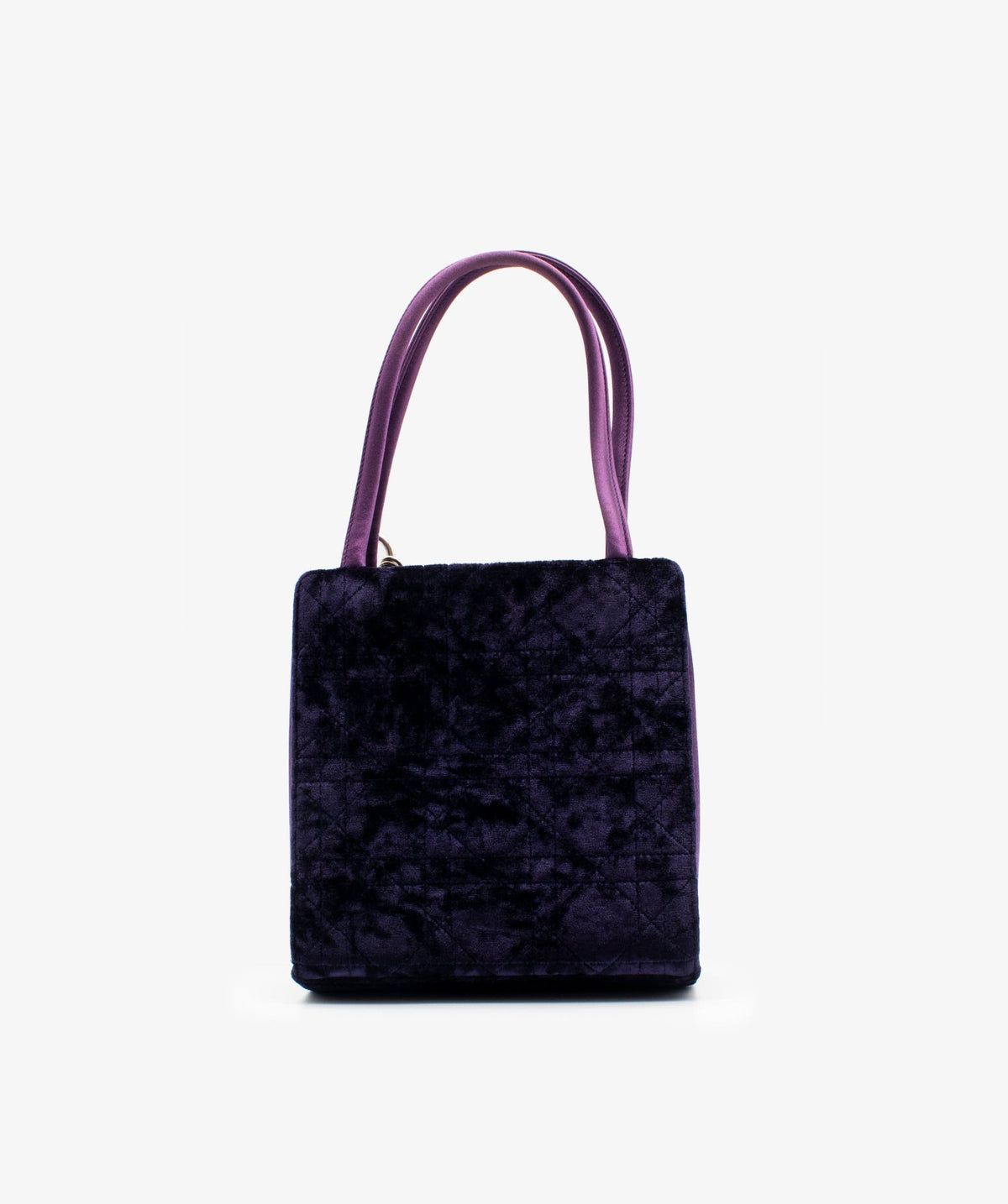 Christian Dior Cannage Velvet Handbag Dior