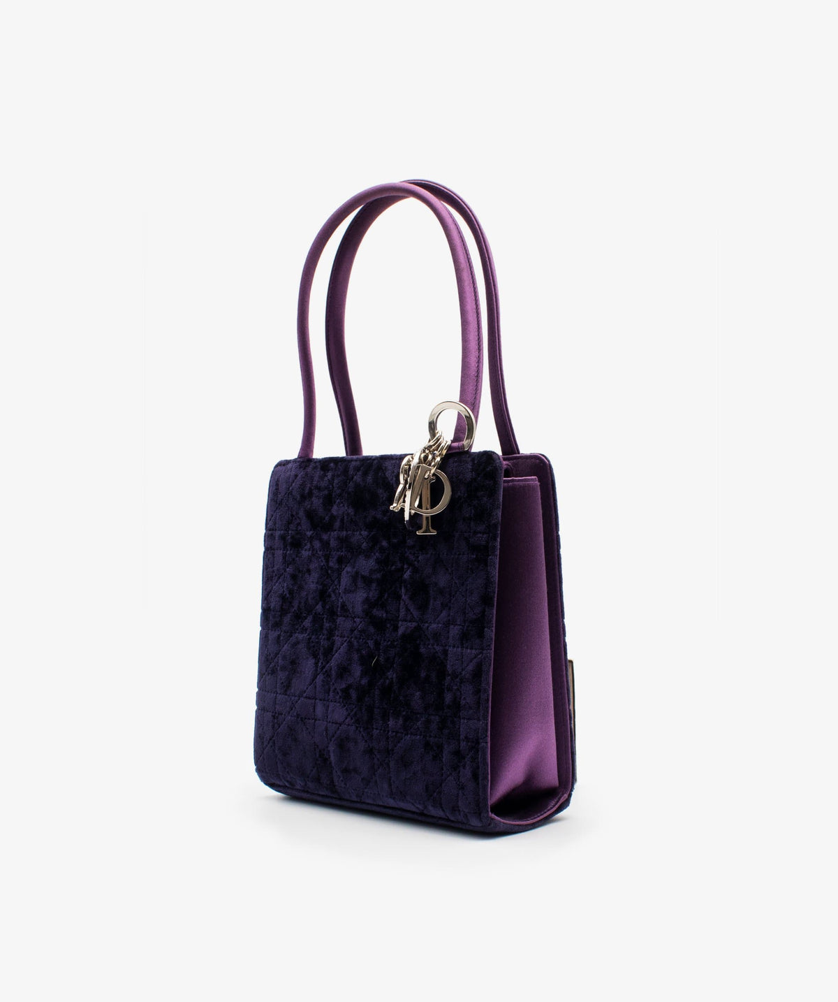 Christian Dior Cannage Velvet Handbag Dior