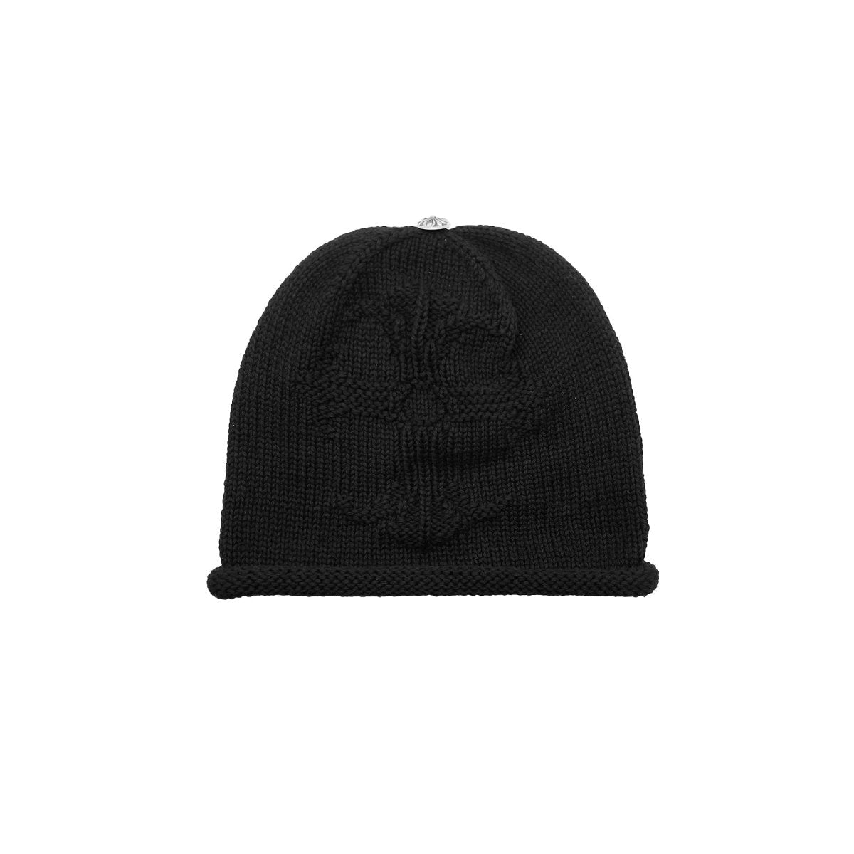 Chrome Hearts Black CH Cross Cashmere Beanie