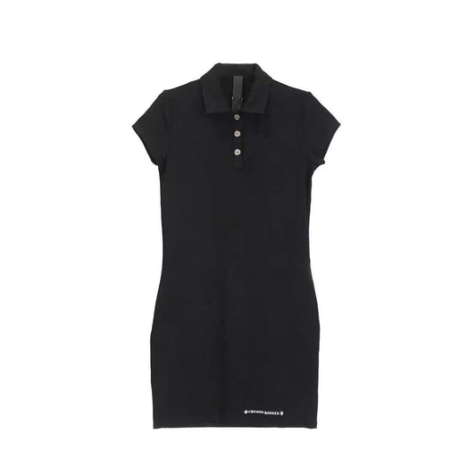 Chrome Hearts Black Slim Dress