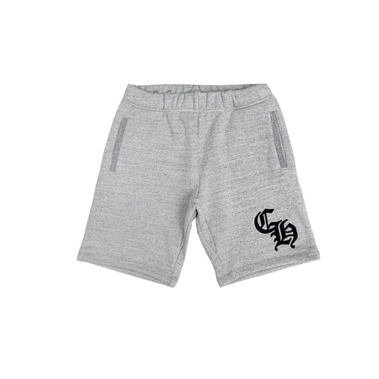 Chrome Hearts CH Logo Shorts in Grey