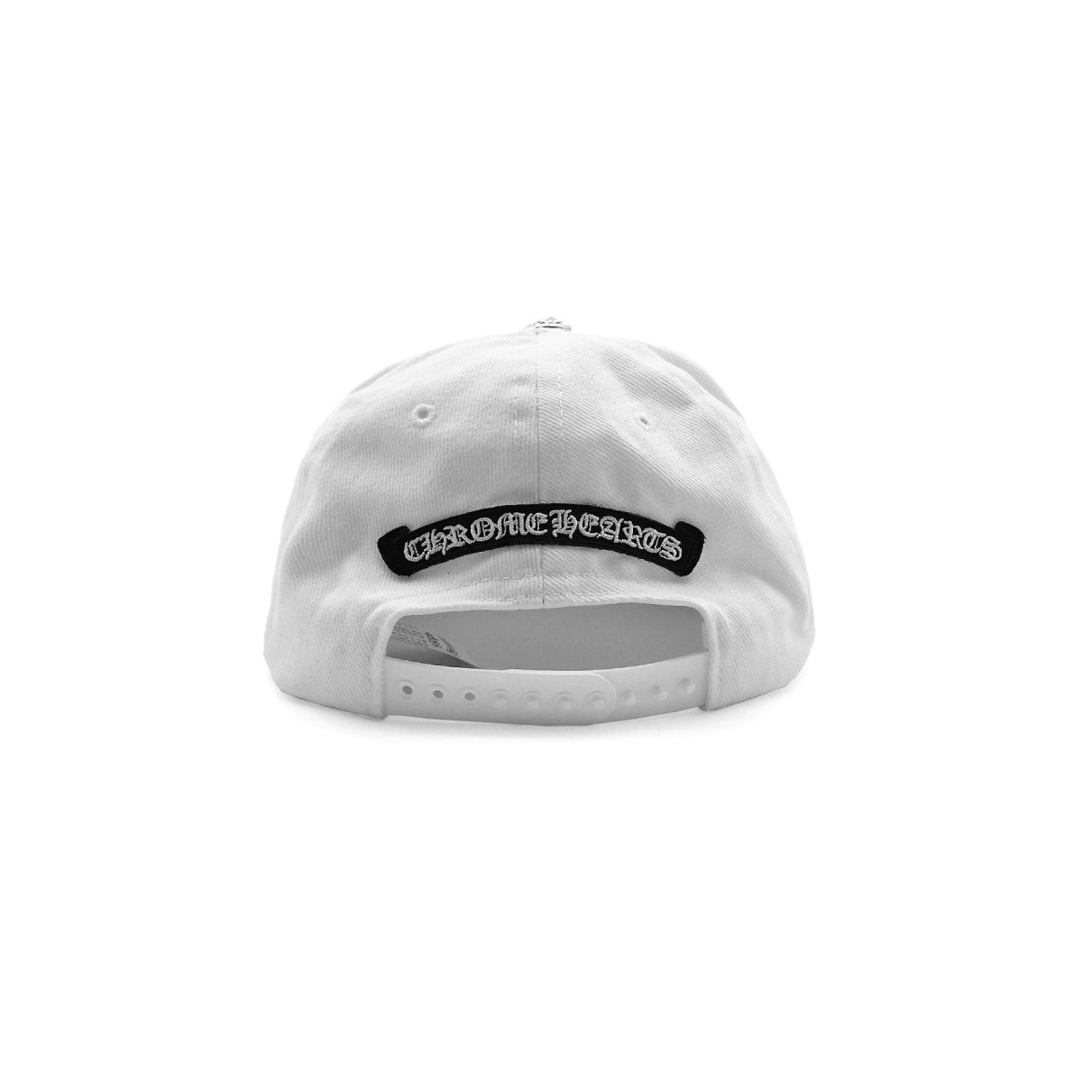 Chrome Hearts Embroidered Horseshoe Baseball Cap in White