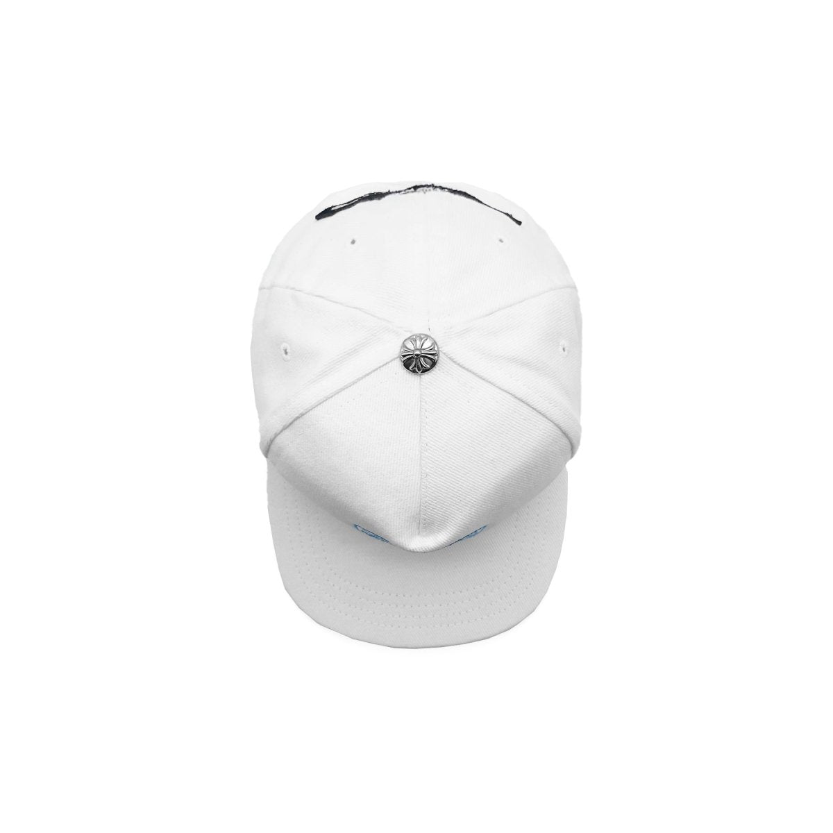 Chrome Hearts Embroidered Horseshoe Baseball Cap in White