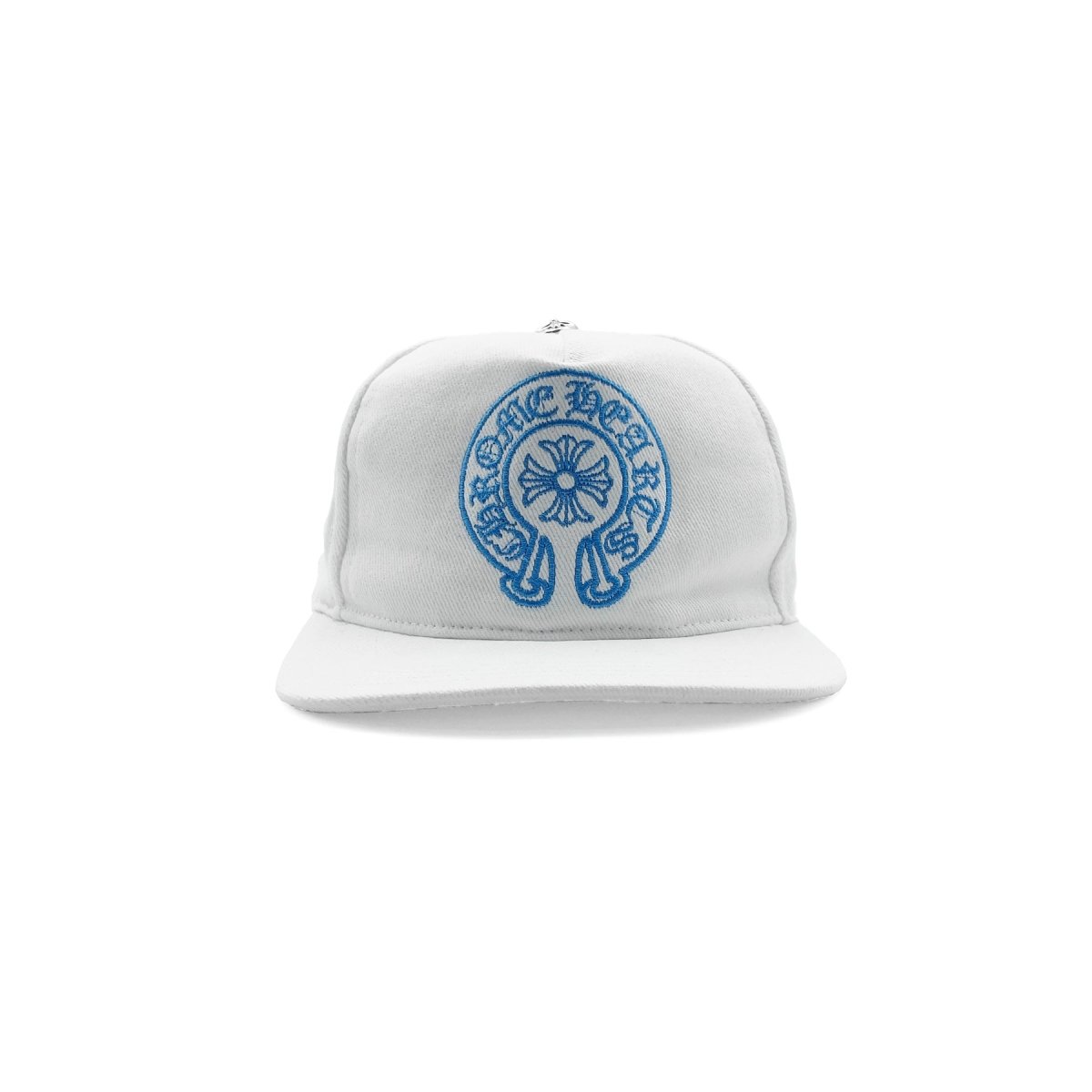 Chrome Hearts Embroidered Horseshoe Baseball Cap in White