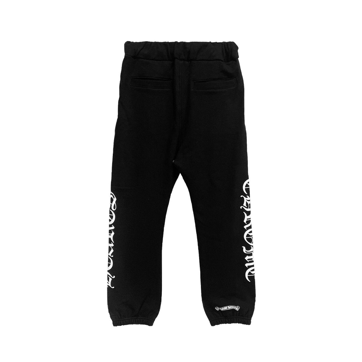 Chrome Hearts Horseshoe Script Sweatpants in Black
