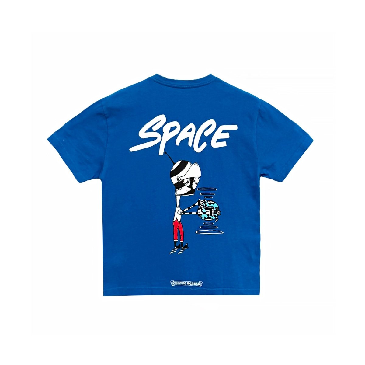 Chrome Hearts Matty Boy Space Short Sleeve Tee in Blue