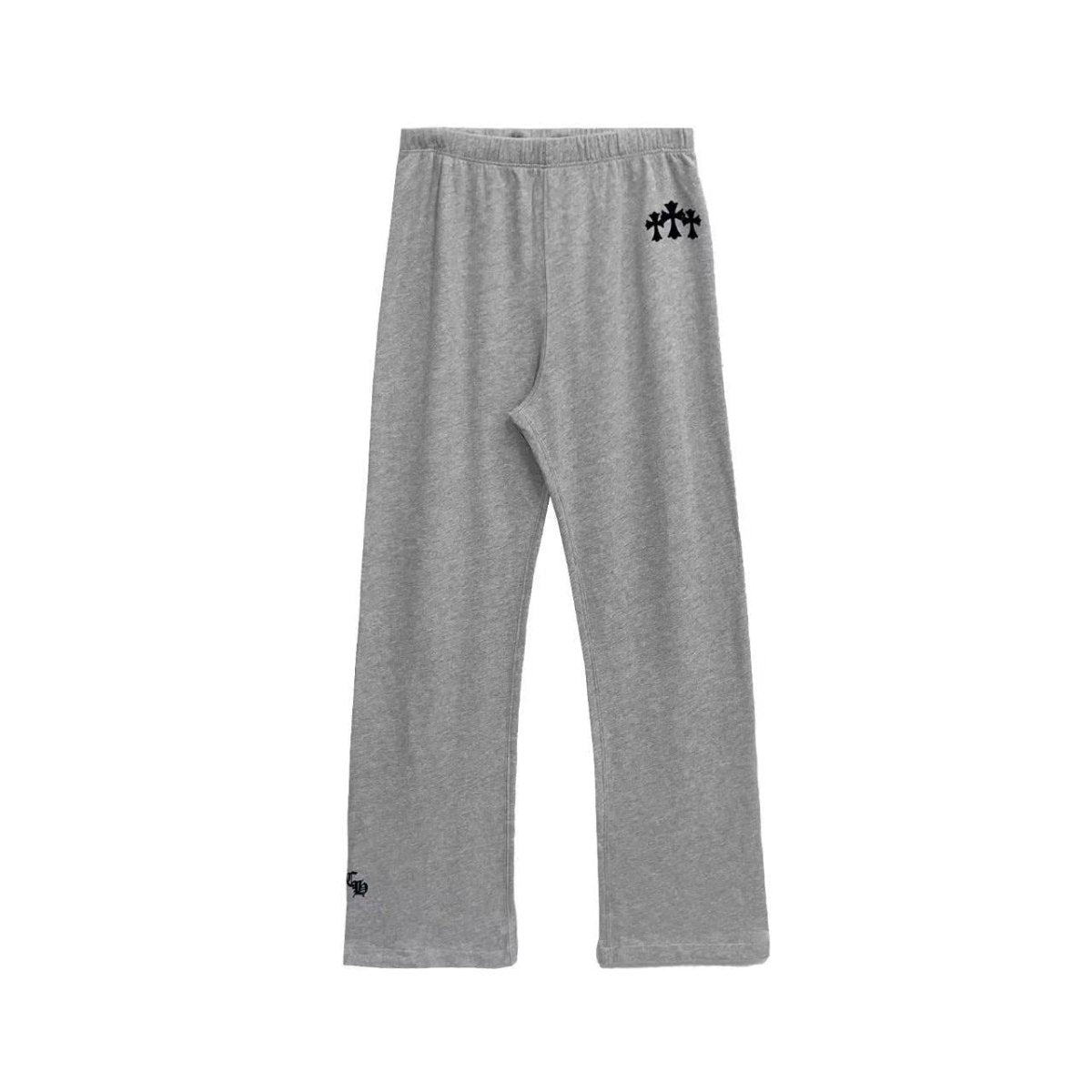Chrome Hearts Triple Cross Pants in Grey
