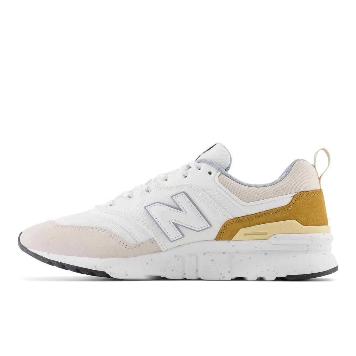 New Balance Men's 997H Shoes - Indigo / White / Orange New Balance
