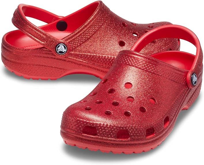 Crocs Classic Clogs - Glitter - Crowned Bag