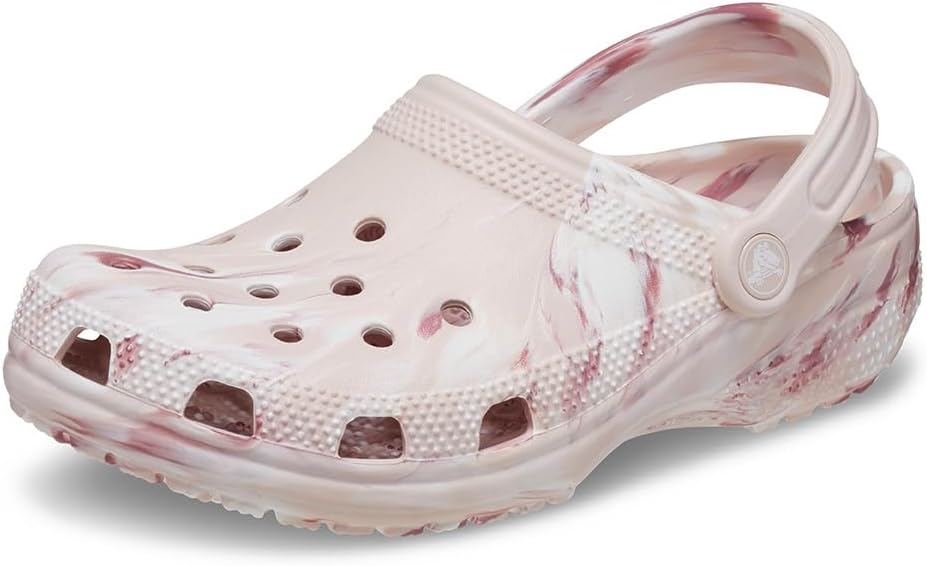 Crocs Unisex-Adult Classic Marbled Tie-dye Clog - Crowned Bag